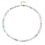 Collana in argento con Berillo Fancy (Riya)