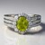 Anello in argento con Peridoto Arizona