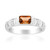 Tepetate Topaz Silver Ring