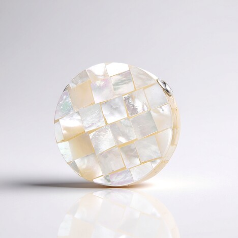 Ciondolo in argento con Madreperla (MONOSONO COLLECTION)