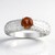Anello in argento con Pietra del Sole dell'Oregon