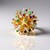 Bague en argent et Citrine (Gems en Vogue)