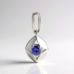 Ciondolo in argento con Tanzanite (Pallanova)