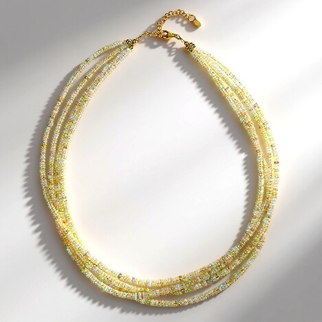 Collana in argento con Opale di Welo