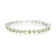 Bracelet en argent et Saphir du Mozambique