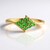 Anello in argento con Lemshuku Tsavorite