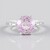 Anello in argento con Kunzite