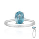 Bague en argent et Zircon de Ratanakiri