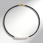 Collana in argento con Quarzo Bianco