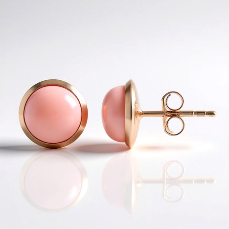 Orecchini in argento con Opale Rosa (de Melo)