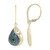 Abalone Shell Silver Earrings