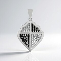 Ciondolo in argento con Topazio Bianco