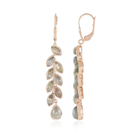 Orecchini in argento con Labradorite Ramata Maniry (KM by Juwelo)