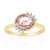 Anello in oro con Kunzite Patroke