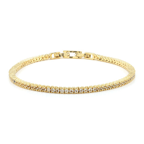 Bracciale in argento con Topazio Bianco