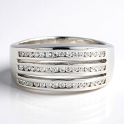 Bague en argent et Zircon