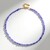 Collana in argento con Tanzanite