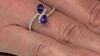 Anillo en oro con Tanzanita AAA (CIRARI)