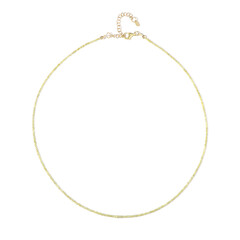 Collar en plata con Diamante amarillo