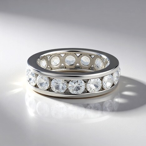 Anello in argento con Zircone