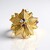Anello in argento con Citrino (Ornaments by de Melo)