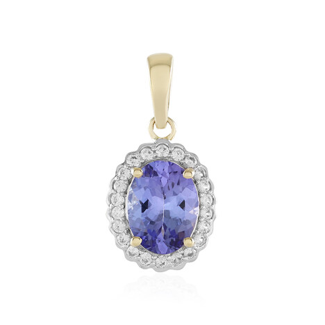 Ciondolo in oro con Tanzanite