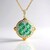 Collana in argento con Smeraldo Zambia (Gems en Vogue)