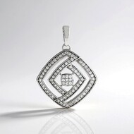Pendentif en argent et Zircon