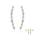 VS1 (G) Brillant-Silberohrringe (Annette)