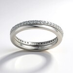 Anello in argento con Zircone