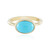 Sleeping Beauty Turquoise Silver Ring