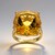 Anello in oro con Citrino (CIRARI)