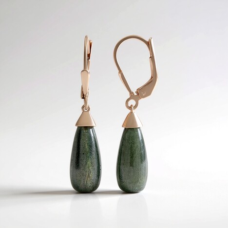 Orecchini in argento con Labradorite Ramata Maniry (KM by Juwelo)