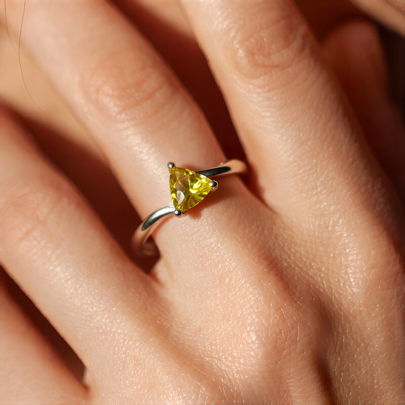 Xia Apatite Silver Ring