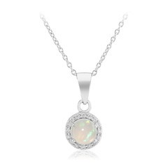 Collana in argento con Opale di Welo