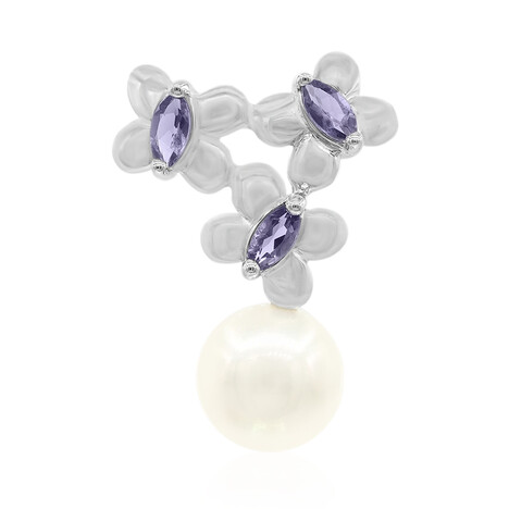 Süßwasserzuchtperlen-Silberanhänger