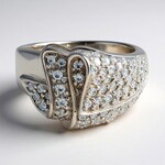 Anello in argento con Zircone