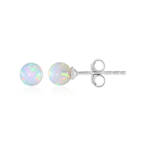 Boucles d'oreilles en argent et Opale Welo (de Melo Essence)