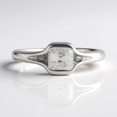 Anello in argento con Zircone