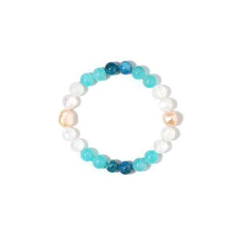 Bracciale con Perla d'Acqua Dolce Pesca (Riya)