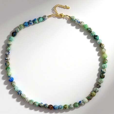 Collana in argento con Crisocolla
