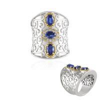 Nepalesischer Kyanit-Silberring (Dallas Prince Designs)