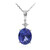14K AAA Tanzanite Gold Necklace (CIRARI)