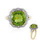 Burmesischer Peridot-Goldring (AMAYANI)