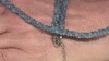 Collar en plata con Aguamarina de Brasil