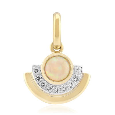Coober Pedy-Opal-Goldanhänger