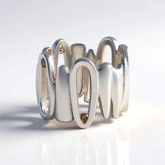 Anello in argento con Diamante Champagne I3 (de Melo Essence)