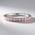 Anello in argento con Tormalina Rosa Nigeriana