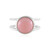 Bague en argent et Opale rose