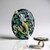 Anello in argento con Conchiglia Abalone (Gems en Vogue)